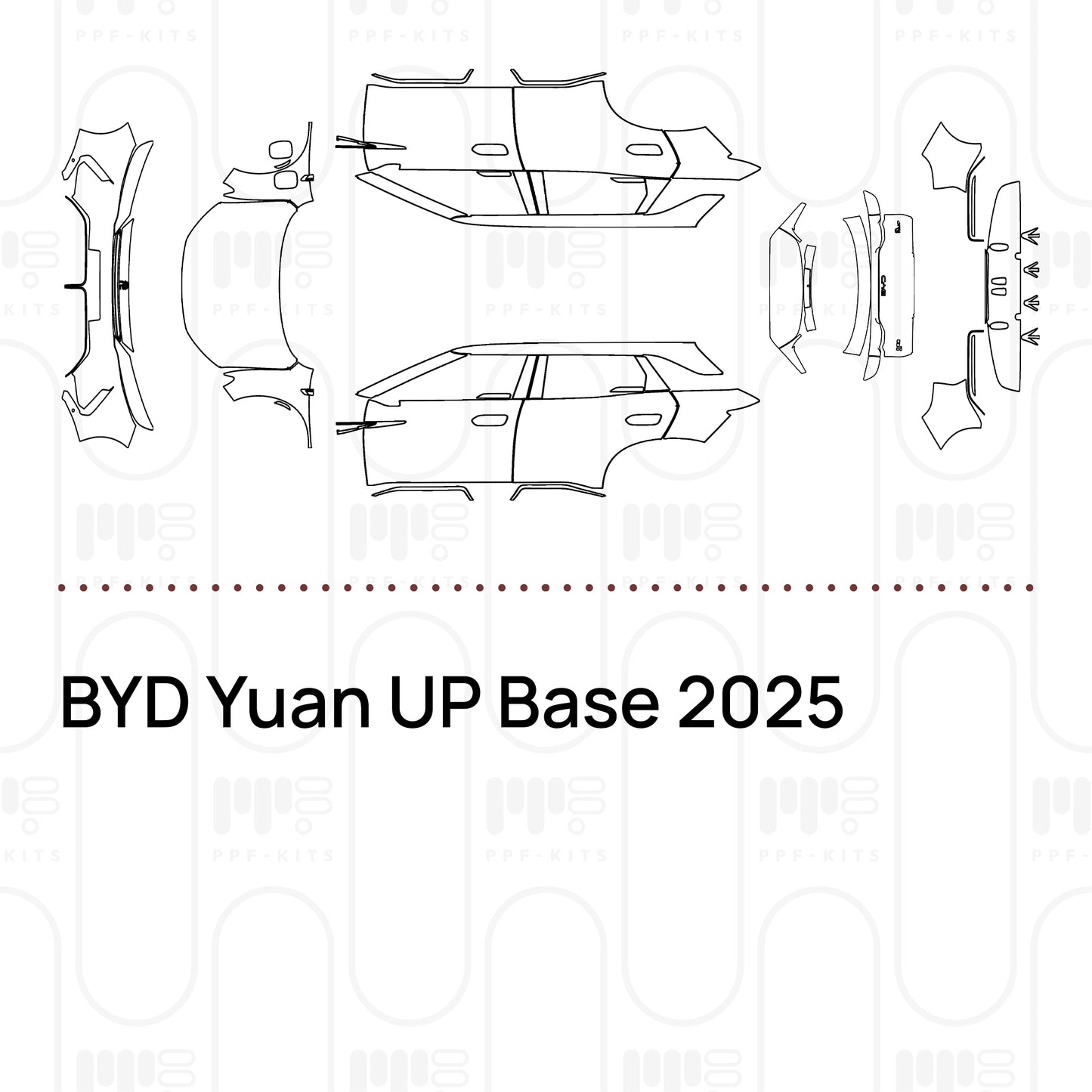 Pre-Cut PPF BYD Yuan UP Base 2025