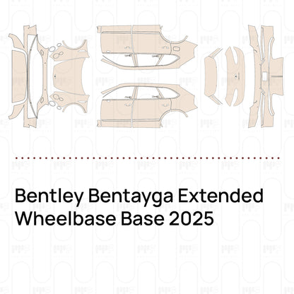 Pre-Cut PPF Bentley Bentayga Extended Wheelbase Base 2025