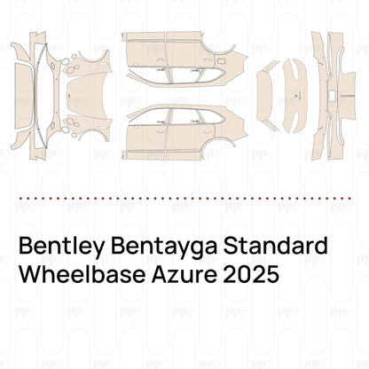 Pre-Cut PPF Bentley Bentayga Standard Wheelbase Azure 2025
