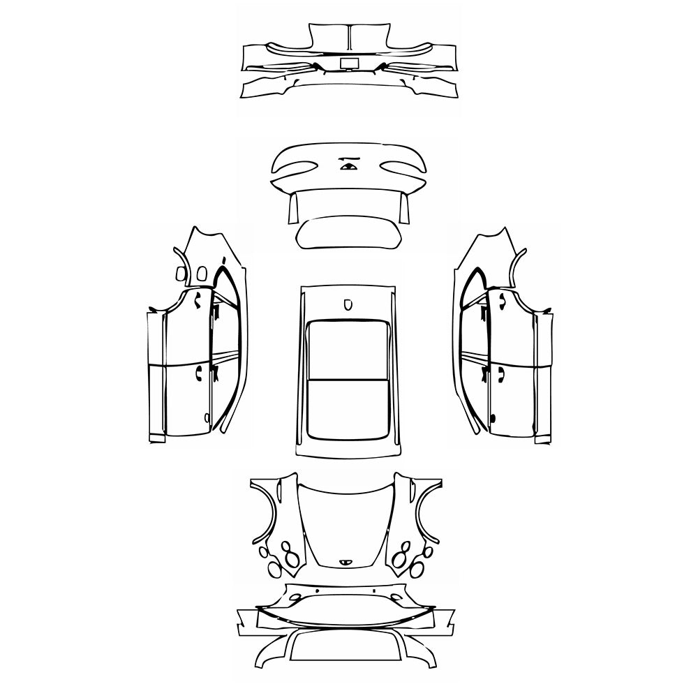 Pre-Cut PPF Bentley Bentayga Standard Wheelbase First Edition 2024 - PPF-Kits
