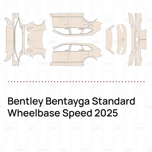 Pre-Cut PPF Bentley Bentayga Standard Wheelbase Speed 2025