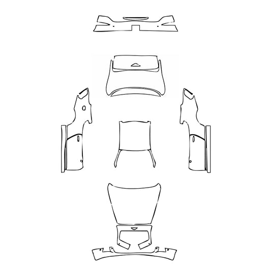 Pre-Cut PPF Bentley Continental GT Coupe 2014 - PPF-Kits