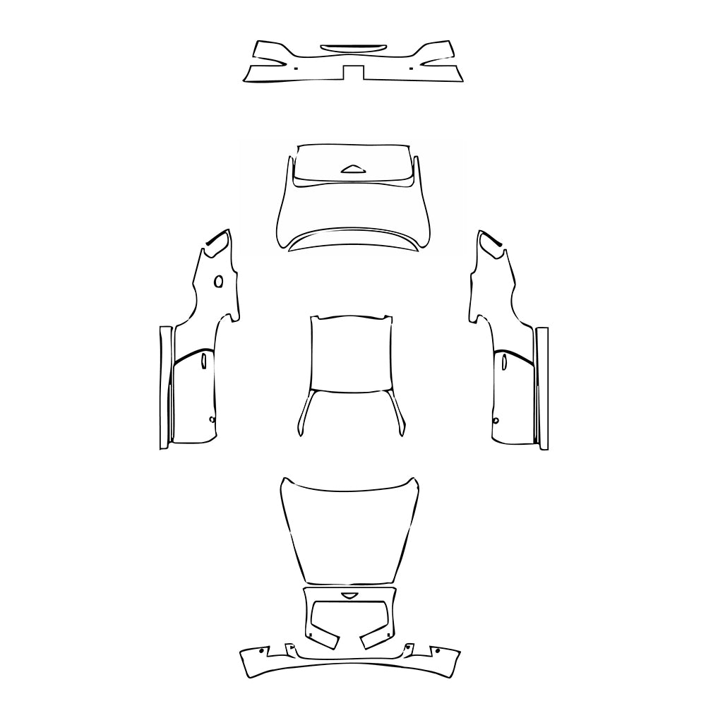 Pre-Cut PPF Bentley Continental GT Coupe 2015 - PPF-Kits