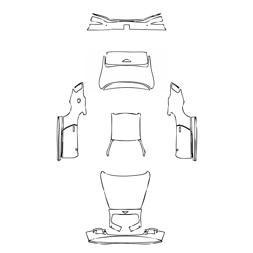 Pre-Cut PPF Bentley Continental GT Speed Coupe 2015 - PPF-Kits