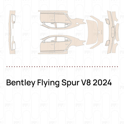 Pre-Cut PPF Bentley Flying Spur V8 2024