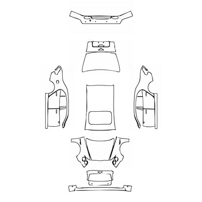 Pre-Cut PPF Bentley Flying Spur W12 2019 - PPF-Kits