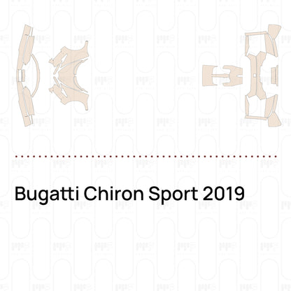 Pre-Cut PPF Bugatti Chiron Sport 2019