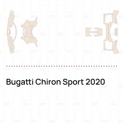 Pre-Cut PPF Bugatti Chiron Sport 2020