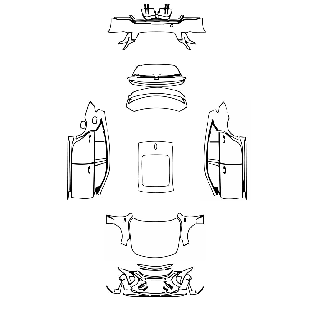 Pre-Cut PPF Cadillac CT5 V-Series Blakwing 2025