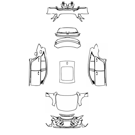 Pre-Cut PPF Cadillac CT5 V-Series Blakwing 2025