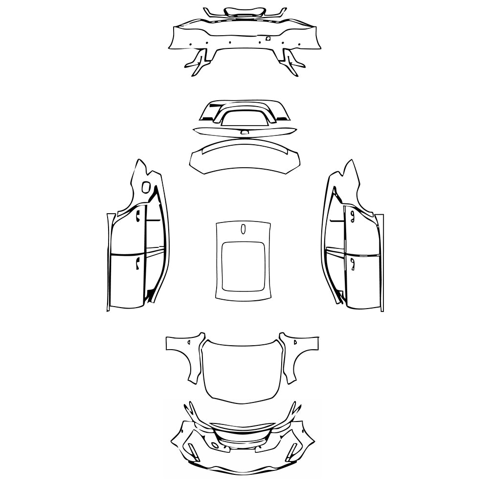 Pre-Cut PPF Cadillac CT5 (CN) Sport 2021 - PPF-Kits