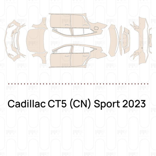 Pre-Cut PPF Cadillac CT5 (CN) Sport 2023