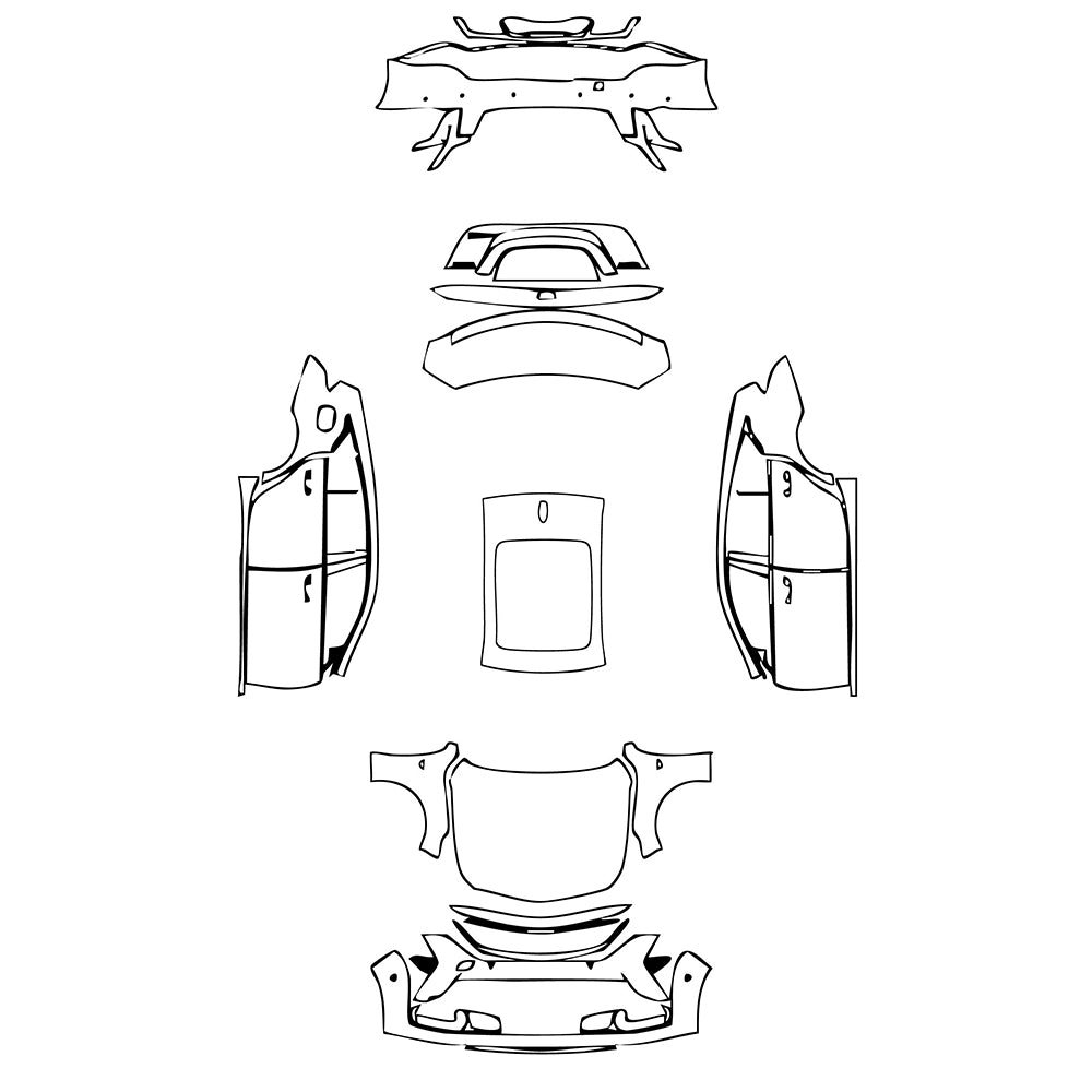 Pre-Cut PPF Cadillac CT5 (CN) Sport 2024 - PPF-Kits