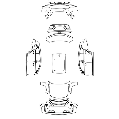Pre-Cut PPF Cadillac CT5 (CN) Sport 2024 - PPF-Kits