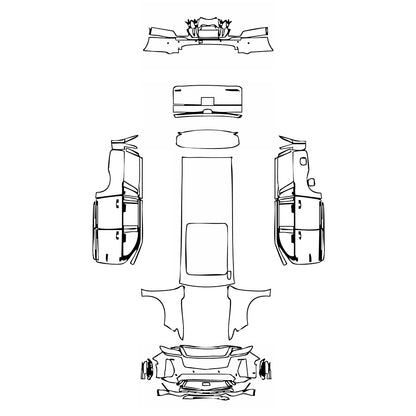 Pre-Cut PPF Cadillac ESCALADE-V ESV 2024 - PPF-Kits