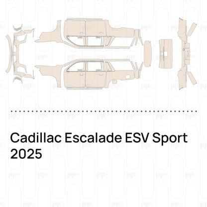 Pre-Cut PPF Cadillac Escalade ESV Sport 2025