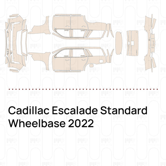 Pre-Cut PPF Cadillac Escalade Standard Wheelbase 2022