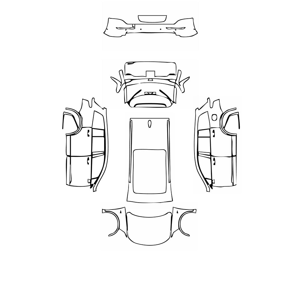 Pre-Cut PPF Cadillac XT6 Luxury 2024 - PPF-Kits