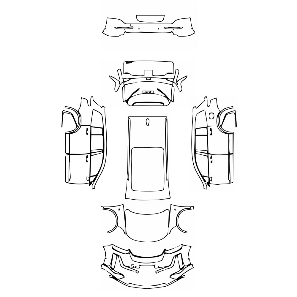 Pre-Cut PPF Cadillac XT6 Sport 2022 - PPF-Kits