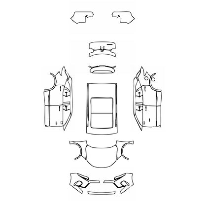 Pre-Cut PPF Chevrolet Blazer LT 2025 - PPF-Kits