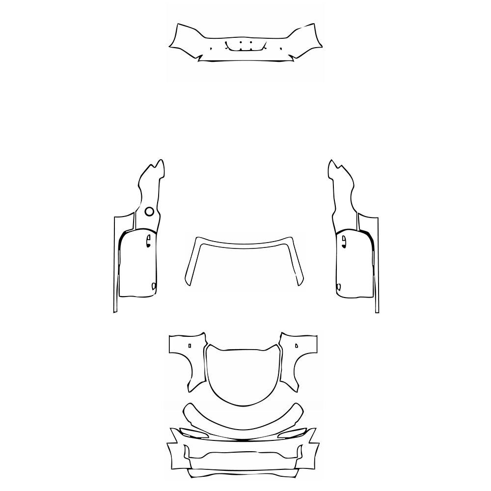 Pre-Cut PPF Chevrolet Camaro LS Convertible 2021 - PPF-Kits