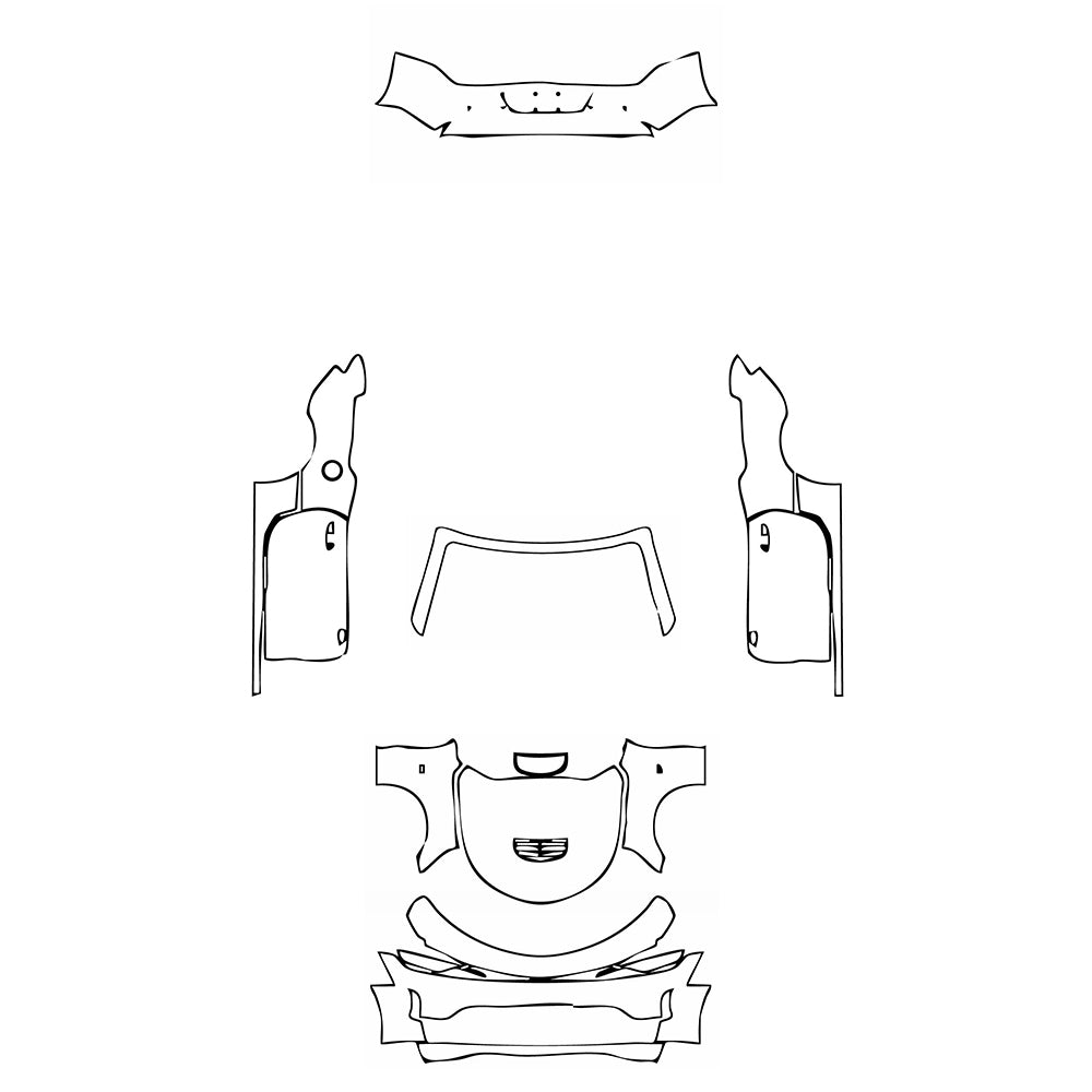 Pre-Cut PPF Chevrolet Camaro RS Convertible 2019 - PPF-Kits