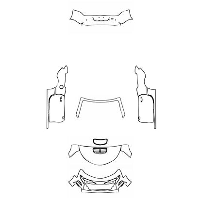 Pre-Cut PPF Chevrolet Camaro SS Convertible 2022 - PPF-Kits