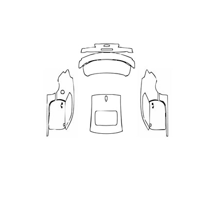 Pre-Cut PPF Chevrolet Camaro SS Coupe 2016 - PPF-Kits