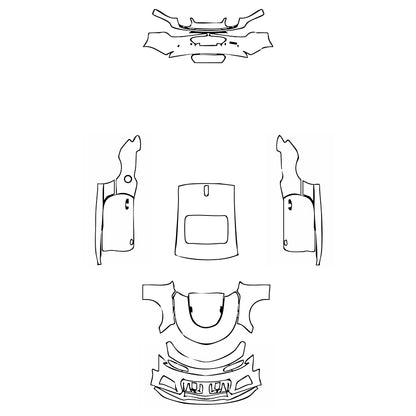 Pre-Cut PPF Chevrolet Camaro ZL1 Convertible 2019 - PPF-Kits