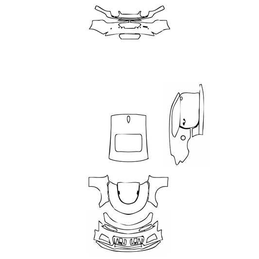 Pre-Cut PPF Chevrolet Camaro ZL1 Coupe 2024 - PPF-Kits