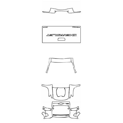 Pre-Cut PPF Chevrolet Colorado Crew Cab ZR2 2025 - PPF-Kits