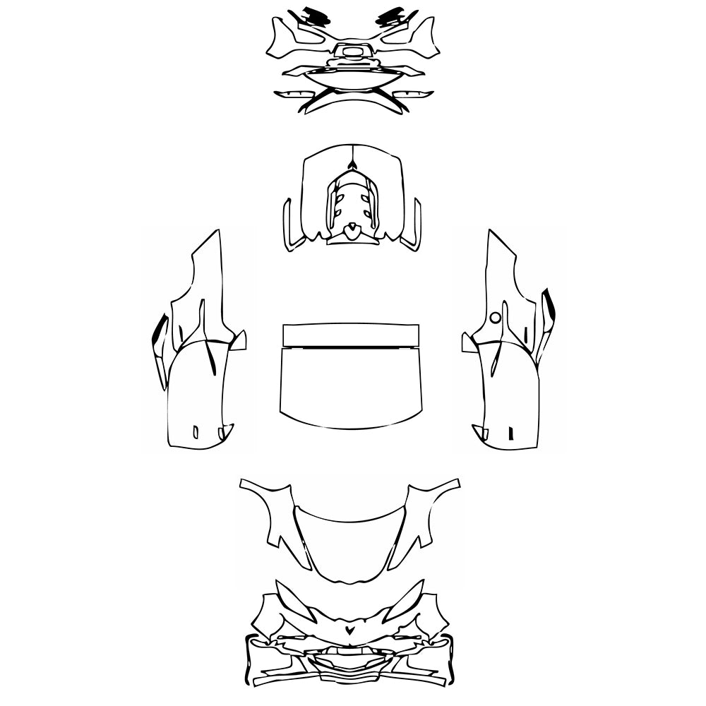 Pre-Cut PPF Chevrolet Corvette Z06 Coupe 2025 - PPF-Kits