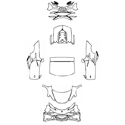 Pre-Cut PPF Chevrolet Corvette Z06 Coupe 2025 - PPF-Kits