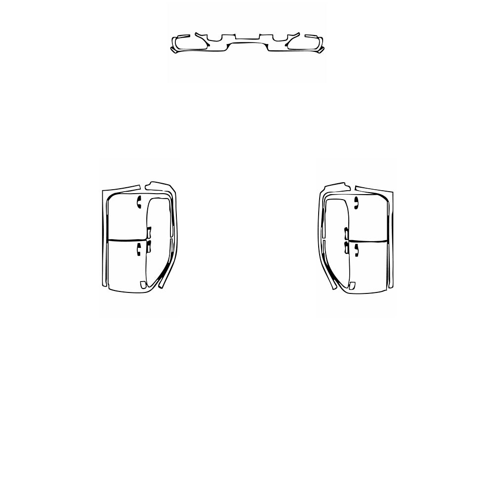 Pre-Cut PPF Chevrolet Silverado 1500 Custom 2019 - PPF-Kits