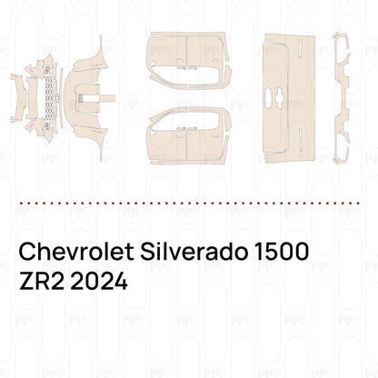 Pre-Cut PPF Chevrolet Silverado 1500 ZR2 2024
