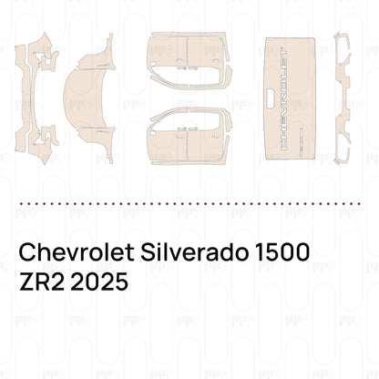 Pre-Cut PPF Chevrolet Silverado 1500 ZR2 2025