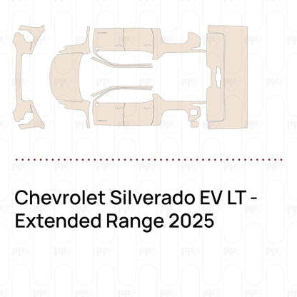 Pre-Cut PPF Chevrolet Silverado EV LT - Extended Range 2025