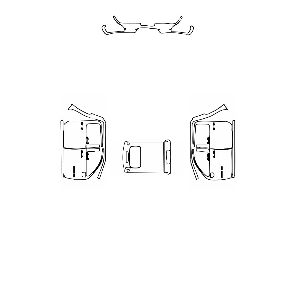 Pre-Cut PPF Chevrolet Silverado HD 2500 HD HIGH COUNTRY 2023 - PPF-Kits