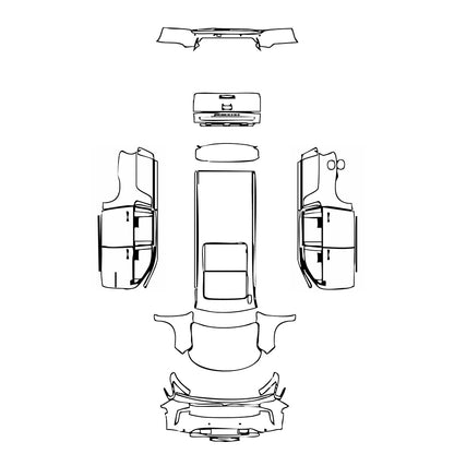 Pre-Cut PPF Chevrolet Suburban RST 2022 - PPF-Kits