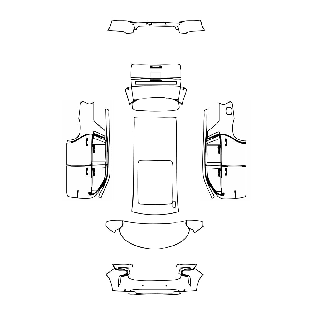 Pre-Cut PPF Chevrolet Tahoe High Country 2024 - PPF-Kits