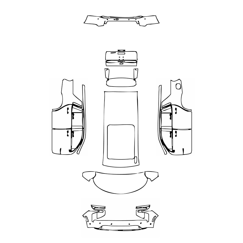 Pre-Cut PPF Chevrolet Tahoe High Country 2025