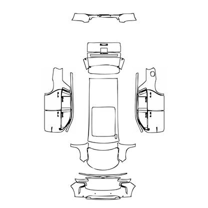 Pre-Cut PPF Chevrolet Tahoe LS 2021 - PPF-Kits