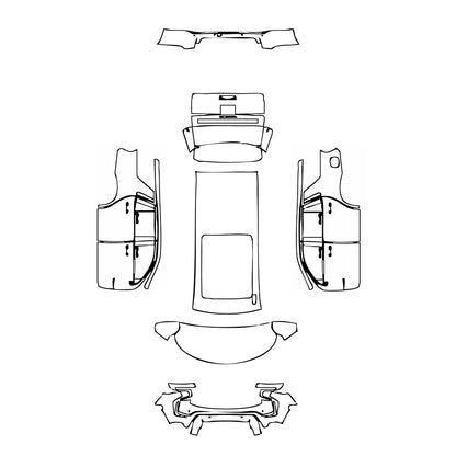 Pre-Cut PPF Chevrolet Tahoe Z71 2023 - PPF-Kits
