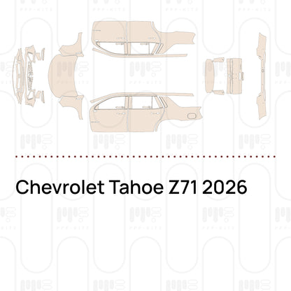Pre-Cut PPF Chevrolet Tahoe Z71 2026