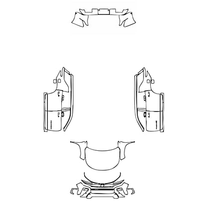 Pre-Cut PPF Chevrolet Traverse LS 2025 - PPF-Kits