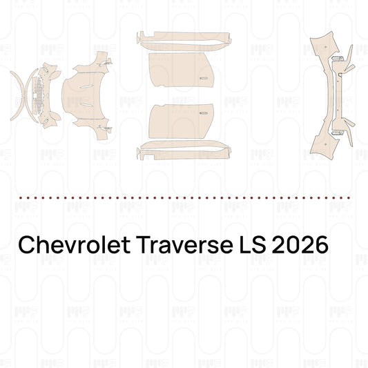 Pre-Cut PPF Chevrolet Traverse LS 2026