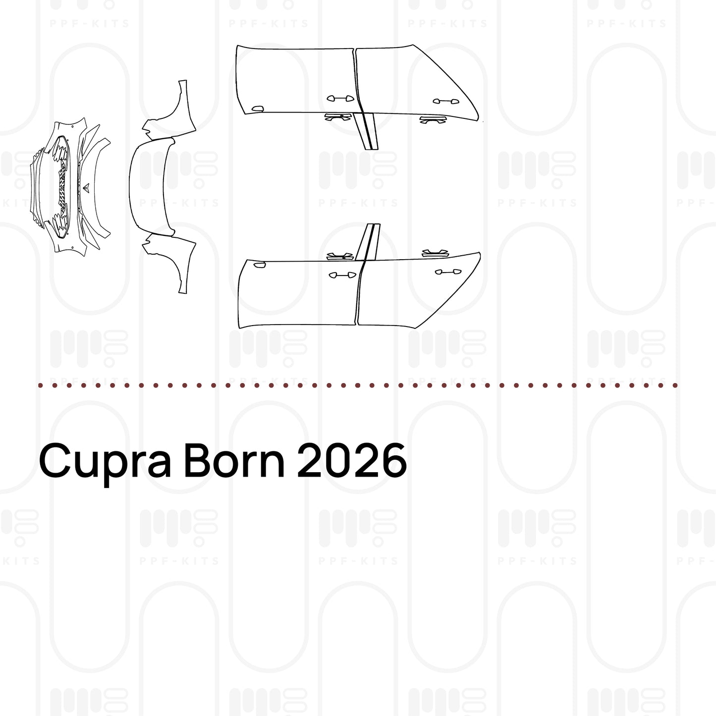 Pre-Cut PPF Cupra Born 2026