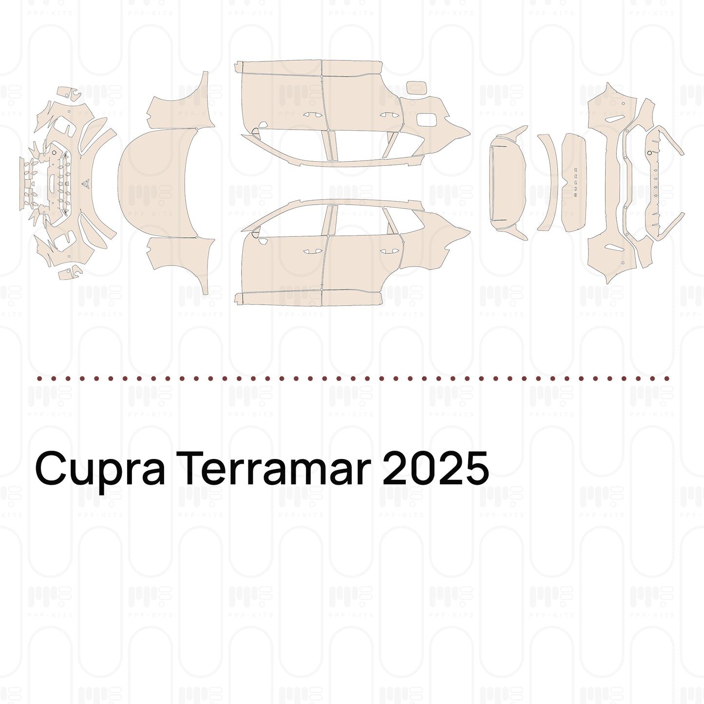 Pre-Cut PPF Cupra Terramar 2025