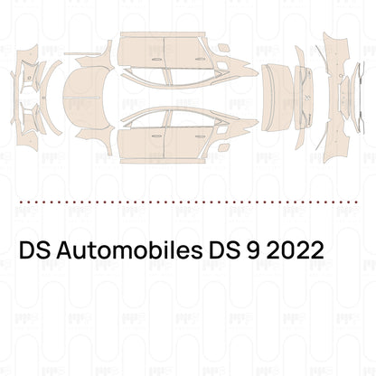 Pre-Cut PPF DS Automobiles DS 9 2022