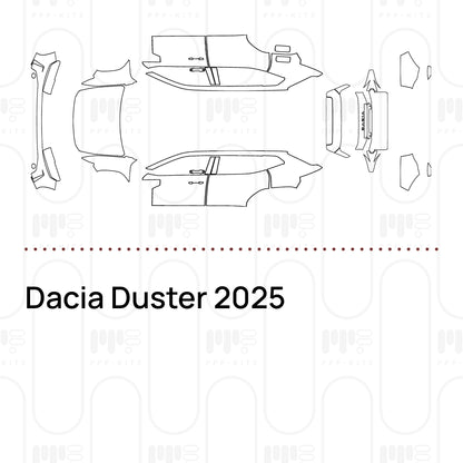 Pre-Cut PPF Dacia Duster 2025